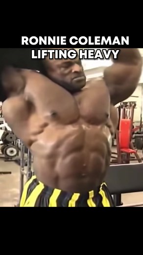 RONNIE COLEMAN LIFTING HEAVY #muscle #gymmotivation #ronniecoleman