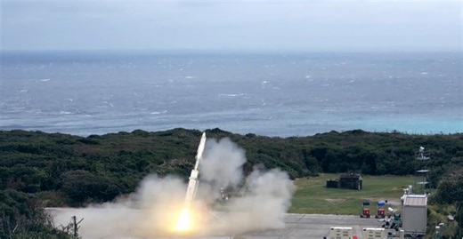 Japan fires barrel-rolling missile