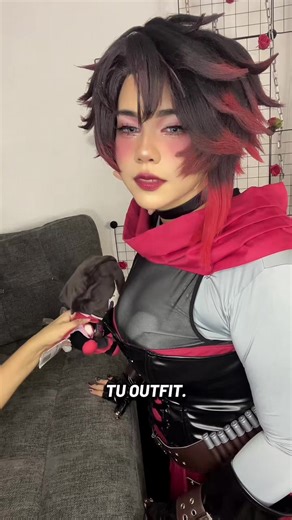 Ruby Rose RWBY Cosplay ❤️ mi momento menos esquizofrénico jajaja #rwby #rubyrosecosplay #humor #rwbycosplay