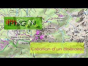 Iphigénie créer un itinéraire