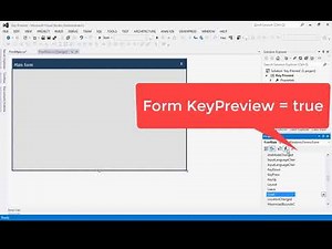 c# winform - Two way for key preview