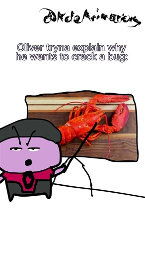 Oliver wants to crack a bug... #animation #invincible #memes