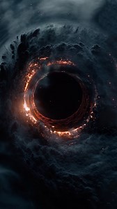 Scientists created a tiny black hole in the lab. | Hashem Al-Ghaili