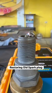 216K views · 1.2K reactions | Restoring old spark plug #sparkplug #diymechanic #highlightsシ゚ #TrendingReelsUSA #tools #trendingreel #fblifestyle | Team Belbros | Facebook