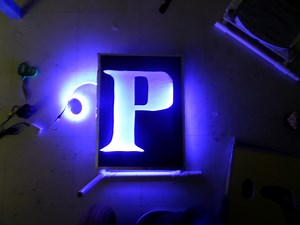 LED Backlit Sign