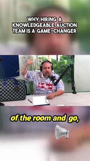 Why Hiring a Knowledgeable Auction Team is a Game-Changer | Real Estate Finder #shorts #short