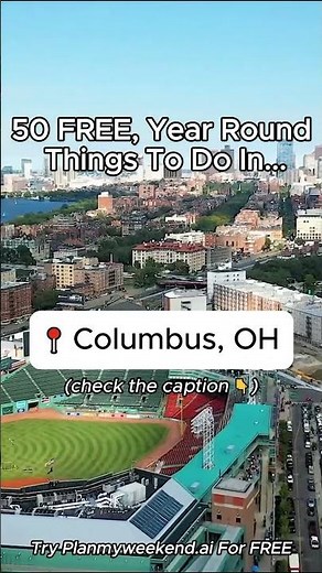 50 FREE, Year-Round Things To Do in Columbus, Ohio 👇