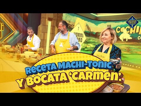 David de Jorge prepara una Machi-Tonic y Bocata ‘Carmen’ - El Hormiguero