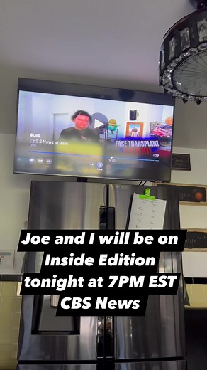 Tune in tonight at 7PM on CBS News, Inside Edition. | Dimeo Joe