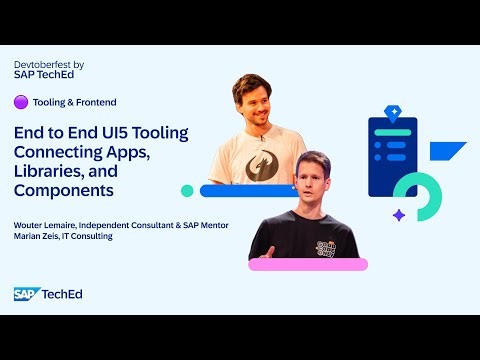 🟣 End to End UI5 Tooling Connecting Apps, Libraries, and Components