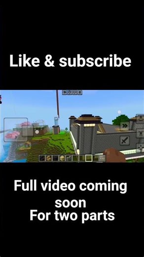 minecraft big castle build #minecraft #video