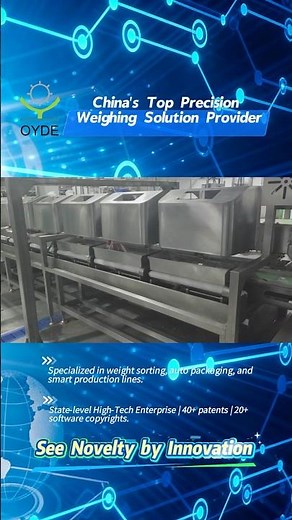 Belt-driven weight sorting machine #machine #factory #manufacturing #weightmachine #sorting