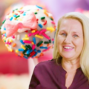 #AD Bake with the whole family thanks to this recipe for Rainbow Sprinkle Cake Pops! And don’t forget to check out The J Team, now streaming exclusively on Paramount . | Tasty
