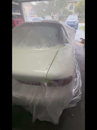 Rust spot repaired and painted #3000gtvr4