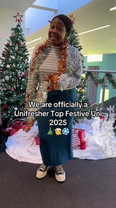 5.6K views · 37 reactions | Among the accolades the University of Sunderland has won over the past year, its latest ranking is by far the most festive⛄☃️ The University has been named the most festive HE institution in England according to Unifresher’s Most Festive Universities in the UK 2025 rankings. Read more: https://bit.ly/3KrMuW7 | University of Sunderland | Facebook