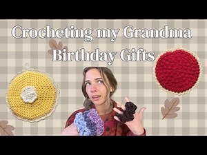 Crocheting Birthday Gifts | Crochet Pie Potholders