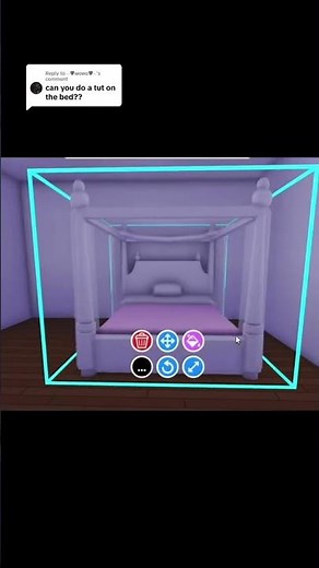 Adopt Me bed tutorial!! #adoptme