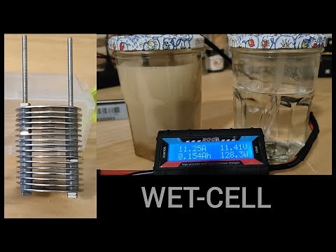 Homemade HHO Hydrogen Generator, WET-CELL 16 Stainless Steel Plates 12V 150W for €30