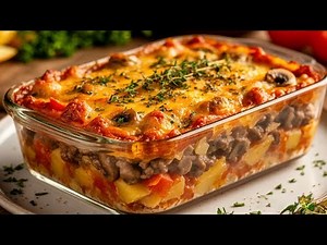 Dinner in 10 minutes! Grandma's potato casserole – a German recipe that nobody knows! Are
