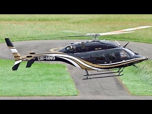 Bell 429 | Landing, Startup and Takeoff at Nancy Essey Airport #helicopter #aviation #video #cool