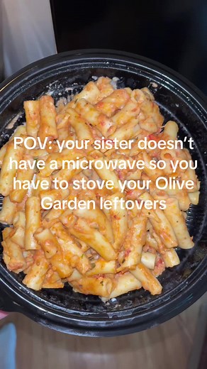 Готовим ужин с остатками Olive Garden