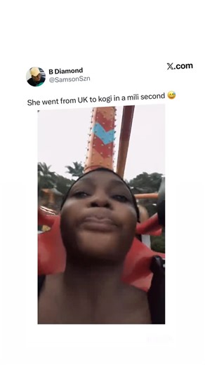 Adenikinju Samson Adefarati on Instagram: "Na once badd!e remember say she be igala 🤣 🎥: TT/ littlesaidat"