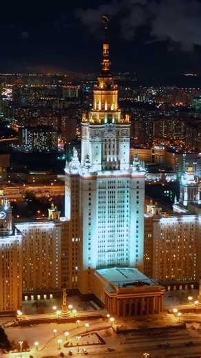 152K views · 10K reactions | The skyscraper of the Moscow State University. | Beautiful Russia | Facebook