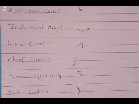 Legal Dictation – Important Short Words | Steno Practice#stenographer #steno #stenodictation #study 