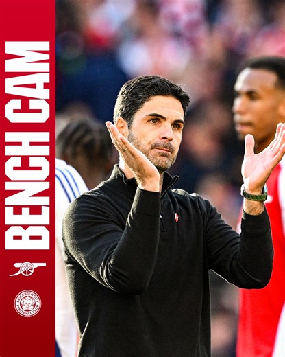 Persistence is key 🔑 📺 Enjoy the best touchline reactions from Saturday afternoon with Bench Cam👇 | Arsenal