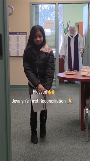Raichal_jo@light on Instagram: "Jovalyn's First Reconciliation 🙏..so blessed 🙌 😇 #firstreconciliation #spirituality #godslove #blessed #itsjustmeraichal"