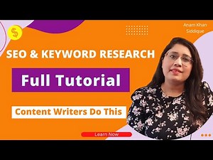 6 Step Process To Do Keyword Research || Keyword Research For SEO Made Easy