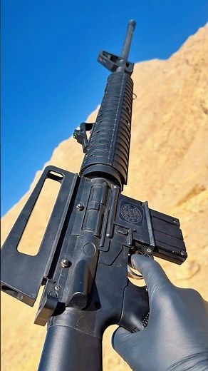 Jungle M16 Air Carbine | Backyard Bottle Shoot #airgun #airrifleshooting