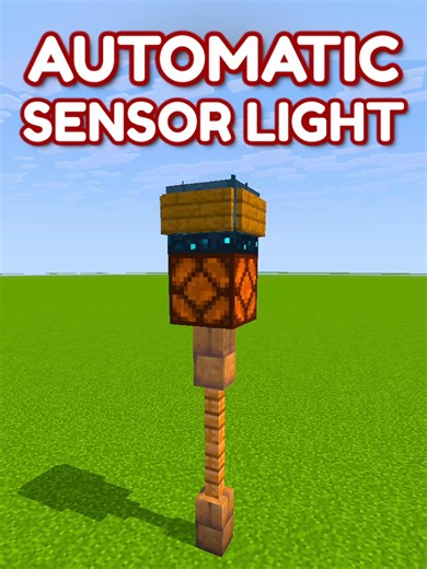 Automatic Motion Sensor Light in Minecraft Seriously, the BEST and easiest MOTION SENSOR LIGHT in the History of Minecraft, very simple to build and it's AUTOMATIC! A BIG thank you to me? for the inspiration! 🔔 I'm not going to ask you to follow, but go and drink some water 🥤 #minecrafttutorialtutorial #minecraftdecoration#minecraft #minecraftideas #minecraftshorts #minecrafttutorial #minecraftdecorations #redstonetutorial #redstone #redstonebuilds #minecraftbuildideas