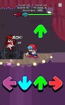 Jugando El Tutorial De FnF