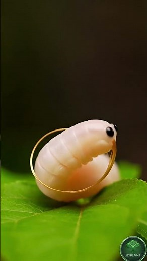 The Life Cycle of a Silkworm in 60 Seconds! 🐛🦋| #lifecycle #shorts #biology