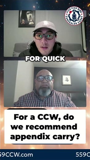 Is appendix carry the most effective option for a CCW?