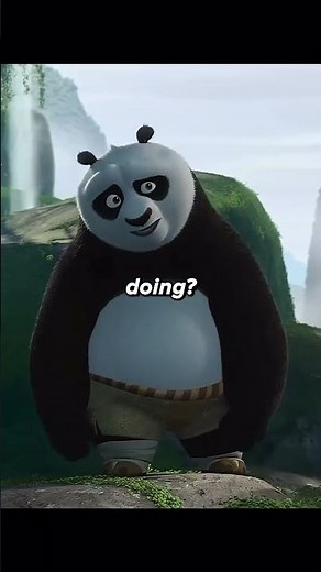 💧 Master Shifu Demonstrates Inner Peace | Kung Fu Panda 2 🧘‍♂️ #kungfupanda #cartoon #movie #edit