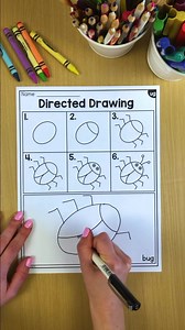 DIRECTED DRAWINGS ✏️ Have you tried directed drawings in your...