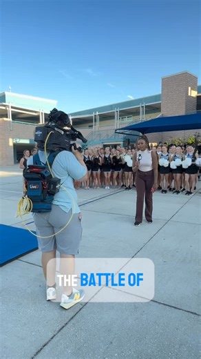 PVHS Cheerleading on Instagram: "PV Cheer brought the hype at today’s pep rally 🔥 Ready for the BIG rivalry game 🦈 Jaws vs Claws 🐾Meet us at the Shark Tank tonight at 7PM — panthers bring your flashlights because it’s blackout night in the TANK!!! 🦈🏈🔥🔥 @sports4jax"