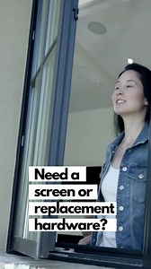 Need a screen or replacement hardware? We have you covered! | Andersen Windows Doors