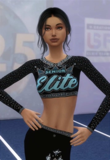 Create Custom Cheerleading Team Uniforms in Sims 4