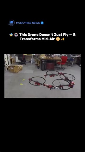 Musicyrics News on Instagram: "🛸🤖 This Drone Doesn’t Just Fly — It Transforms Mid-Air 😲✨ This isn’t a normal drone. It changes shape while flying, letting it grab, wrap around, and carry objects instead of just hovering 🧠⚙️ Developed by researchers at DRAGON Lab, the system is called Hydrus. It’s built from linked modular units that can reconfigure into different shapes depending on the task — flight, grasping, transport, or manipulation 🔁 This approach opens new possibilities for search an