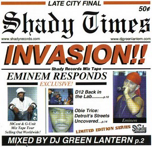 DJ Green Lantern - Invasion: Shady Records Mix Tape