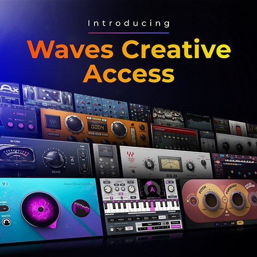Waves Creative Access 🙌 Over 230 industry-leading plugins. One Easy Subscription. ✅ Two levels to choose from: Waves Ultimate and Waves Essential ✅ All plugin updates, always included ✅ New plugins added regularly ✅ NEW! StudioVerse - Thousands of mixing chains with instant AI search ✅ Monthly & annual subscriptions 👉 𝐒𝐓𝐀𝐑𝐓 𝟕 𝐃𝐀𝐘𝐒 𝐅𝐑𝐄𝐄: waves.com/subscriptions | Waves Audio