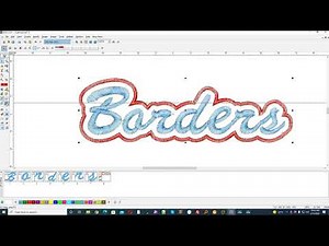 Embroidery Software EOS v.3 plus Tutorials – Automatic Borders