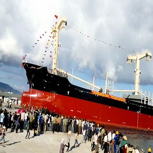 169K views · 119 reactions | big ship launch | Green Earth | Facebook