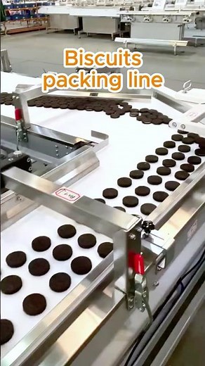 Fully Automatic Horizontal Biscuit Packing Line | High-Speed Cookie Flow Wrap + Auto Feeding (HFFS)