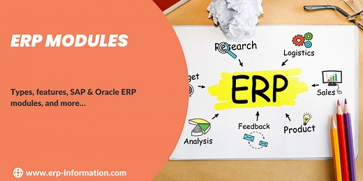 ERP Modules (Types, Features, Categories & Examples)