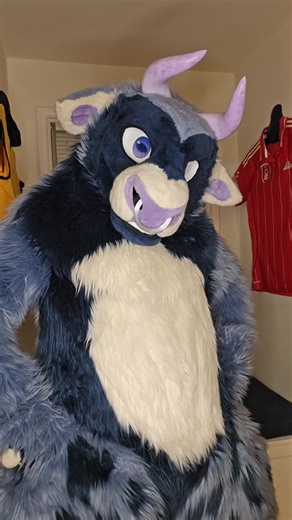 Just living the dream. #furrytiktok #furry #fullsuit #moo #fullsuit