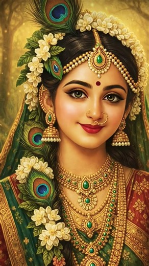 Radha Rani 🧿👣 #love #cute #radharani #radhakrishna